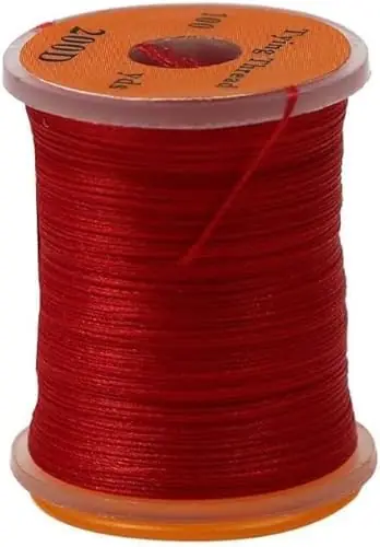 100Yard Red 200D UV Big Fly Thread Premium Strong Fly Tying Thread Spool Salmon Bass Flies Tying Thread Material Fluorescent, Fly Tying Materials Free Shipping