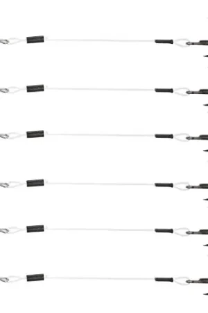2 Pack SGWL PK110 10cm Fishing Line Hook Treble Stinger Soft Bait for Lure Fishing Sale