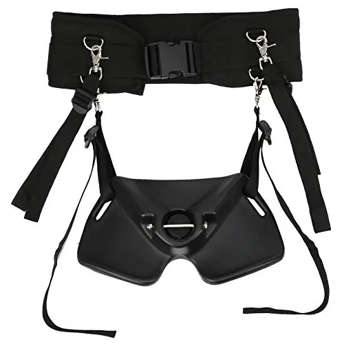 Alomejor Fishing Rod Fighting Belt, Fishing Belt Shoulder Harness Stand Up Fish Fighting Rod Holder Limited Time