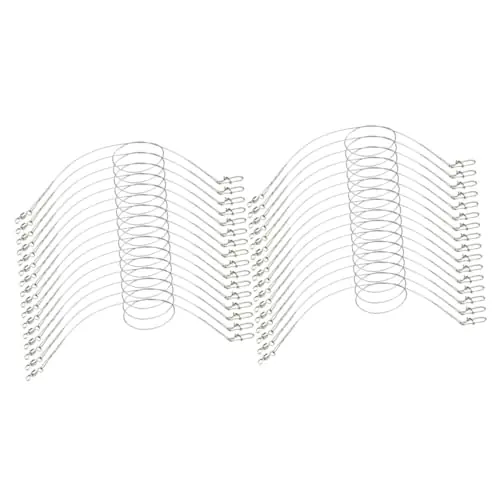 BESPORTBLE 48 Pcs Fishing Fishing Rotary Leaders Fishing Tackle Boxes Fishing Tackles Fish Leaders Pro Tools Fishing Supplies Fishing Line Stainless Steel Major Fishing Gear Popular