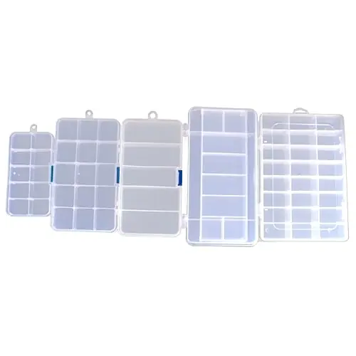 Mega Sale BESPORTBLE 5 Pcs Toolbox Fishing Portable