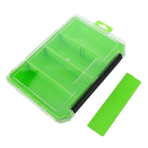 Fast Shipping BESPORTBLE Bait Storage Box Waterproof Backpacks Waterproof Tackle Tray Fishing Kit Fishing Tackle Holder Tackle Storage Containers Fishing Lures Lure Tray Boxes Large Bracket Plastic