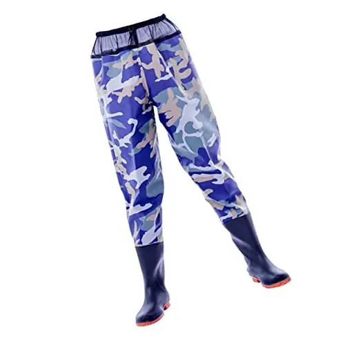 Luxury BESPORTBLE Pants for Go Fishing Breathable Fishing Waders Fishing Pants with Boots Hip Half Body Pants Wader Pants with Shoe Chest Waders Boots Waist Fishing Waders Fly Bust Water Pants