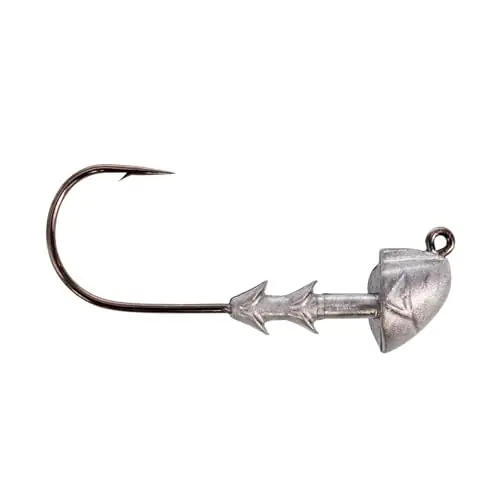 Order Now BUCKEYE LURES The Shocker Swimbait Head Light Wire, Terminal Fishing Tackle for Soft Plastic Swim Baits, 3 Pack, 1/4 oz, Unpainted