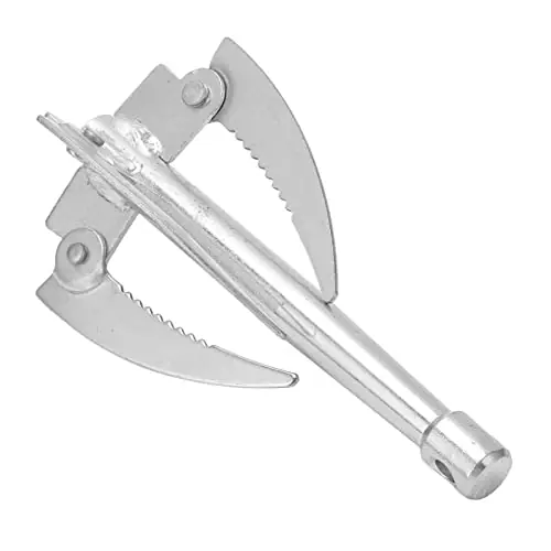 Buy Online Drfeify Fishing Water Grass Removal Tool,Durable Foldable Galvanized Iron Fishing Water Grass Cut Knife with 10m Rope