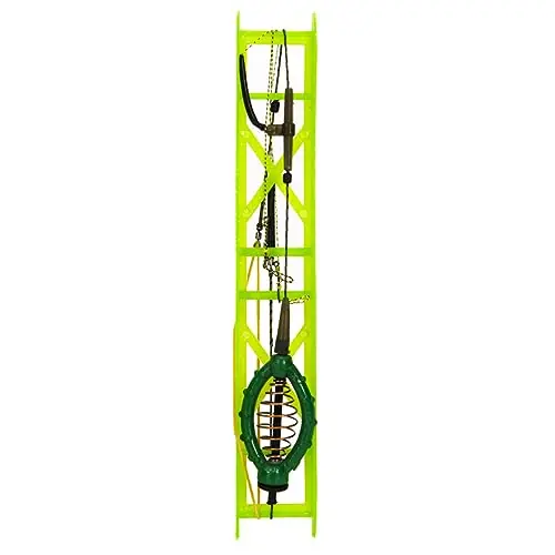 dsbdrki Fishing Bait Cage 40g Fishing Feeder Basket Holder Drum Type Spring Trap with Hooks Fishing Gear Top Rated