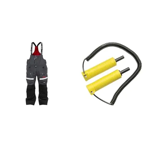 Money Back Guarantee Eskimo Men’s Roughneck Bibs, Gray, XXX-Large & Frabill Deluxe Retractable Ice Picks