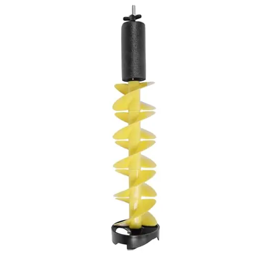 Fabater Nylon Corless Ice Auger, Strong Impact Resistant Ice Auger Flexible Lightweight for Outdoor for Enthusiasts Factory Price