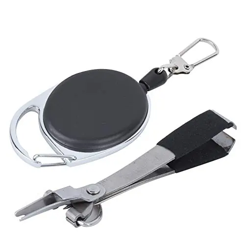 Sale Fast Hook Nail Knotter Tool with Line Clipper and Eye Cleaner for Anglers Fishing Tackle