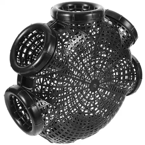 Fish and Shrimp Traps EEL Cage Folding Crawfish Mesh Portable Fish Catch Traps Fishing Mesh Catch Fish Loach Cage Fish Cage Black Crab Traps Crab Traps Reusable Fishing Traps Hot Picks