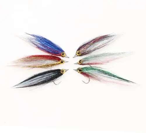 KTGCOZS Pack of 12 Minnow Fly Ice Fry Slowly Sinking Fly Fishing Flies Boxed Mega Sale