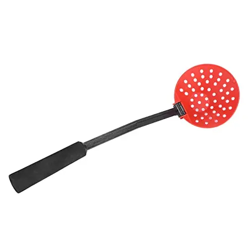 Leapiture Ice Skimmer Ice Hole Scoop Handheld Ice Scoop Plastic Ice Scoop Foldable Detachable Winter Skimmer EVA Handle Fishing Accessory for Winter Fishing Lovers Super Sale