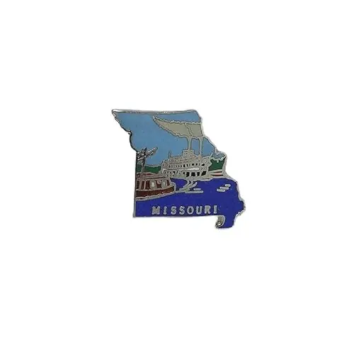 Missouri Missouri State Map Pin Batch MAFCO Mania Collector p-11237 Money Back Guarantee