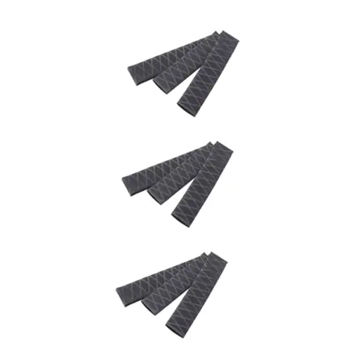 Mobestech 3pcs Protective Cover Accessories for Tackle Accessories Protective Heat-Shrink Tube an Fittings Heat Shrink Tubing Non-Slip Fishing Rod Handle Sleeve Absorb Sweat Grip Limited Offer