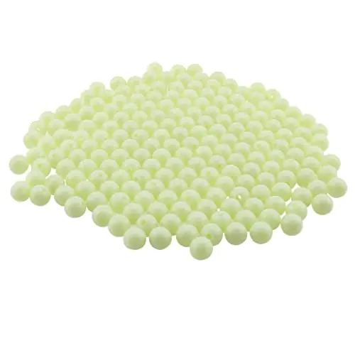 Buy Today MTQY 200pcs Fishing Beads Glow in The Dark 10mm Catfish Rig Brads Super Bait Cut Plug Fishing Accessories Saltwater