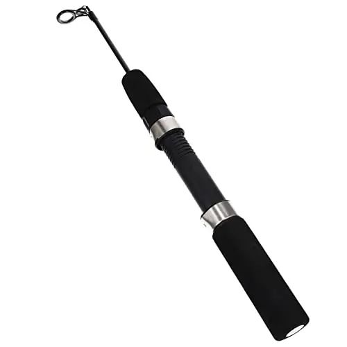 NAMOARLY Ice Fishing Rod Portable Fishing Pole Portable Fly Fishing Rod Wear-Resistant Fishing Rod Ice Fishing Reels Telescopic Fishing Pole Fishing Accessories Winter Carbon Secure Checkout