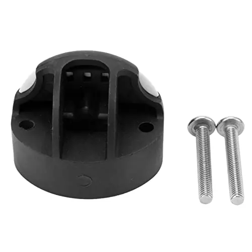 Markdown Nylon Boat Fishing Rod Holder Mount Base – Multifunction Semicircular Tackle Mount Base for Canoe, Kayak – Includes Screws
