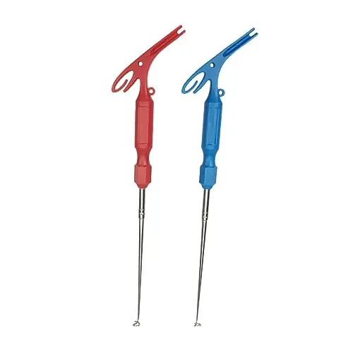 Outanaya 2pcs 3 1 Hook Extractor Fish Hook Separator Fishing Hook Removal Tool Multitools Fish Hook Detacher Fishing Accessories and Equipment Fish Tying Tool Fishing Kit Multifunction Price Cut