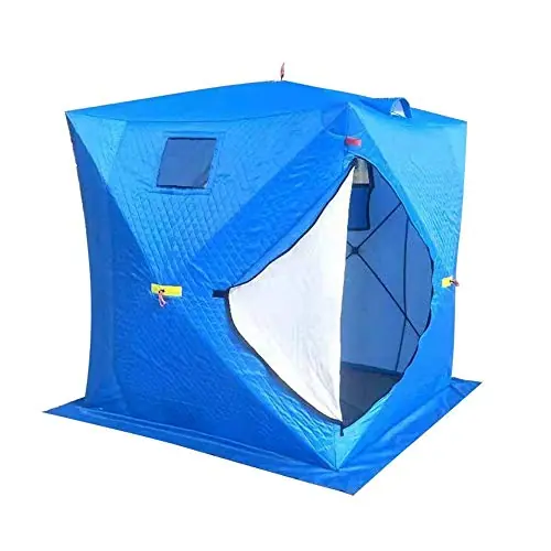 Reduced Price Outdoor Winter Fishing Cotton Tent Thickened Winter Fishing Warmth Camping Cold and Windproof Insulation Ice Fishing House
