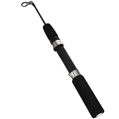 Parliky Ice Fishing Rod Convenient Portable Fishing Rod Professional Fishing Pole Winter Angling Rod Professional Angling Pole Reusable Angling Rod Weihai Carbon Ultrashort Discount