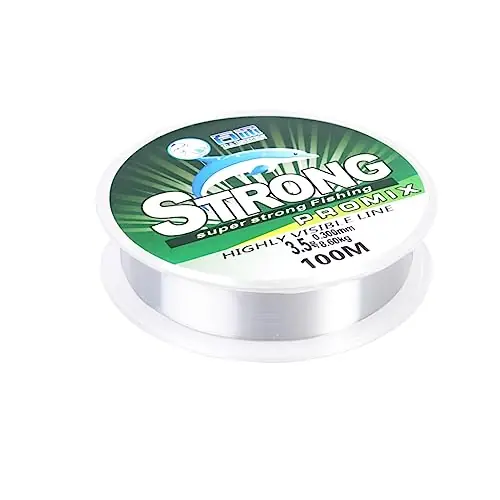 Parliky Nylon Line Clear Fishing Spool Line Braid Fishing Lines Nylon Cord Rope Clear Fishing Wire Braided Fishing Lines Nylon Bead Stringing Fishing Line Clear Fishing Reel Outdoor Secure Checkout