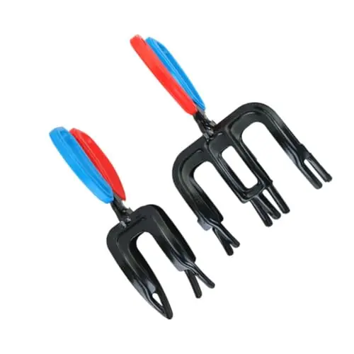 Certified POPETPOP Fish Claw Gripper 2PCS Fishing Pliers Grippers Iron Grabber Fish Grip Holder Fish Controllers Fish Grabbers Fish Clamp Fish Catcher