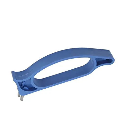 Don’t Miss Out Portable Ice Auger Blade Sharpener Compact ABS Handle Fishing Tackle Tool for Winter Ice Fishing Enthusiasts