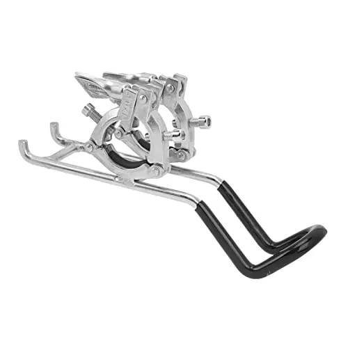 Psytfei Boat Fishing Rod Holder Dock Fishing Pole Holder Stainless Steel Double Clamp Fishing Pole Dock Support for Yacht Boats Seasonal Sale