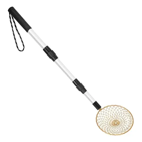 Scoop Ice Fishing Scoop, Fishing Skimmer Scoop, Handle Ice Fishing Gear, Convenient Ice Fishery Gear and Accessories, Metal Ladle Skimmer Spoon for Ice Hunting and Scooping Out Ice While Hunting Luxury