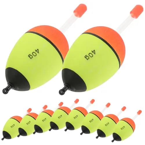 Grab Now SUPVOX 10pcs Fishing Float Luminous Fishing Tools Fishing Carp Float Fishing Baits Carp Rig Carp Fishing Tackle Crab Pot Buoy Invisible Zipper Foot Bobbers Fishing Supplies Foam
