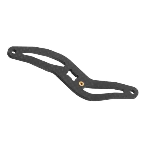 Free Shipping SUPVOX Carbon Fiber Rocker Arm Accessories Rocker Replacement Arm Reel Arm Replacement Replaceable Rocker Accessory Fishing Accessory Sturdy Reel Arm Angling Reel Arm Small Reel Arm