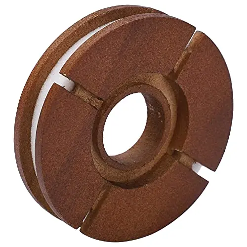 Synthetic Wood Fly Fishing Line Spool with Foam Core, Lightweight and Portable Rig Holder, Perfect for Organizing Hooks and Rigs, Ideal for Anglers Next Day Delivery