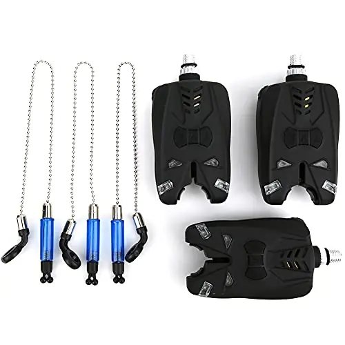 Super Sale TANIQIACA Fish Bite Alarms Swinger Set High Sensitivity Accessory with LED Light for Bait Casting Rod Telescopic Fishing Rods