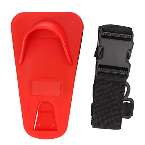 TANIQIACA Fishing Belly Top Belt Fishing Waist Rod Holder Belt for Freshwater Saltwater Red Today Only