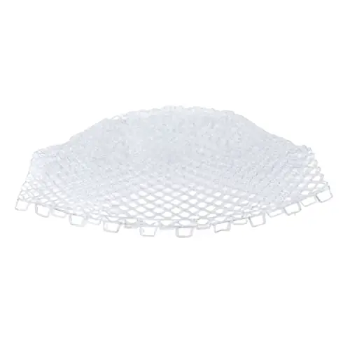 TANIQIACA Fishing Landing Net Strong Toughness 40cm Depth Foldable Fishing Dip Net Replacement for Fishing Tool White Limited Offer