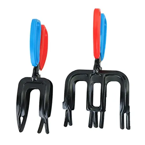 Save Now Toddmomy 2pcs Fish Control Device Wear-Resistant Fish Clips Fishing Body Grip Portable Fishing Hooks Salt Multipurpose Fish Grippers Plastic Pro Tools Fish Clamp Abs Light Fishing Supplies