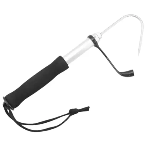 Price Drop Toddmomy Fishing Gear Fishing Spear Hook Only Spear Fishing Fish Hooks for Outdoor Fish Grippers for Fishing Saltwater Fishing Accessory Offshore Ice Tool Telescoping Pole with Hook