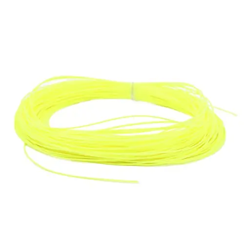 Topyond Floating Weight Forward Fly Fishing Line, Abrasion Resistant Fly Main Line in PVC and Nylon, 100.1ft, 2.0 Weight, Yellow One Day Deal