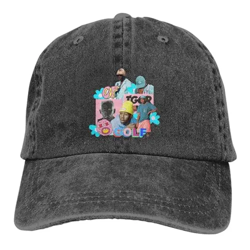 Tyler Classic the Rapper Creator Men’s Baseball Cap Adjustable Caps Unisex Dad Hat Trucker Cap Golf Cap Outdoor Caps for All Seasons Comfortable Athletic Baseball Hats Headwear Daily Hat for Shopping Direct From Manufacturer