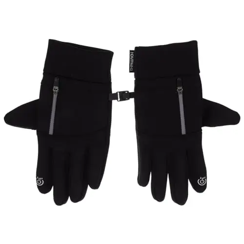 WHAMVOX 1 Pair Windproof Gloves Cycling Gloves Mittens Mens Ski Gloves Work Gloves Motorcycle Gloves Fingerless Gloves Mens Gloves Polar Fleece Touch Screen Accessories Men and Women Seasonal Sale