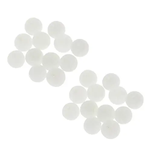 Xiaojikuaipao Glow in The Dark Beads for Jewelry Making 24Pcs Color Changing Fishing Lure Stones Hot Picks