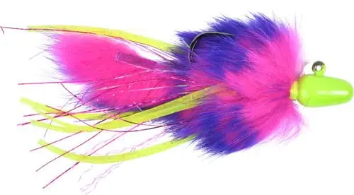 Factory Price Yakima Bait Twitcher Jig – 3/8 oz. Chartreuse Cerise Purple