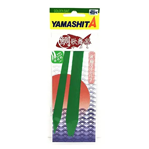 Place Order yamasita (Yamashita) Tie Lava 鯛 歌舞 Easy Wave Straight Tie Green # 05