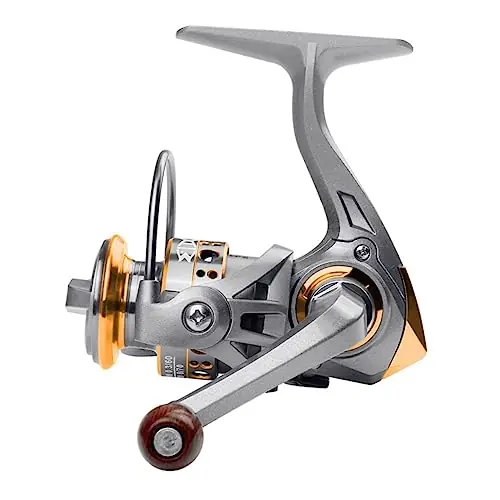 Yardwe 1pc 12 Fishing Reel Light 12 Axis Fishing Wheel Metal Wheel Reels Marine Seats Metal Spool Sea Fishing Wheel Top Fishing Gear Metal Reel Wheel Copper No Gap Fishing Wholesale