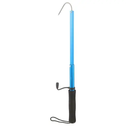 Yardwe Saltwater Fishing Accessory Telescopic Fish Gaffs Retractable Fish Pole Easter Tins with Lids Gaffs Hook Fishing Spear Hook Fishing Gaffs Fishing Tackle Stainless Steel Barbed Get Yours