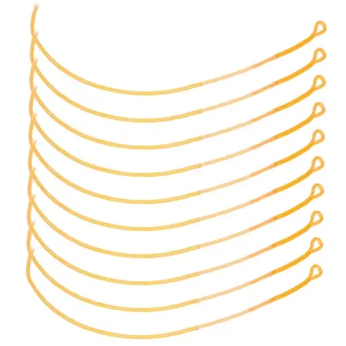 YARNOW 10pcs Fishing Line Fishing Line Fishing Fishing Accessories Nylon Fishing Lines Fishing Leader for Fish Salt Water Fishing Accessory Fish Line Fishing Wire Exclusive Offer