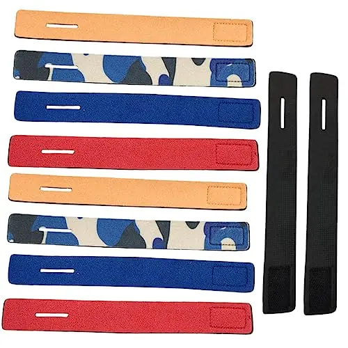 Authentic YARNOW 10pcs Fishing Rod Tie Fishing Pole Strap Holder Rod Fixing Fishing Rod Shoulder Belt Fishing Rod Strap Fishing Rod Fixed Band Travel Fishing Rod Carriers Rod Fixing Strap