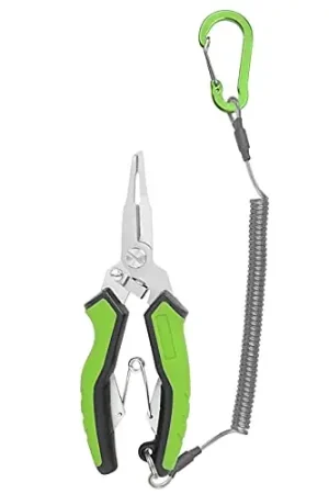 YIWENG Plier, Fishing Pliers Stainless Steel Line Cutter Curved Nose Remove Hook Fishing Tackle Fishing Gear Limited Offer