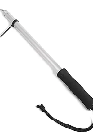 YIWENG Steel Hook, 120cm Telescopic Stainless Steel Ice Fishing Gaff Outdoor Sea Fishing Spear Hook Tackle Tool Reduced Price