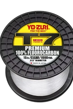 Yo-Zuri T7-16LB-CL-1000YD: T-7 Premium Fluorocarbon 16Lb 1000Yd, Clear Buy Direct